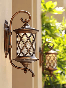European Style Garden Villa Wall Lamp