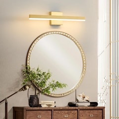 Gold Bathroom Vanity Light