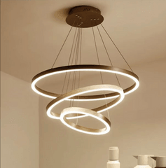 Gold Chandelier Ring Light