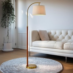 Gold Floor Lamp