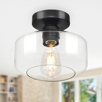 Industrial Semi Flush Mount Ceiling Light
