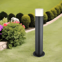 Landscape Die-cast Aluminum Cylinder Bollard Waterproof