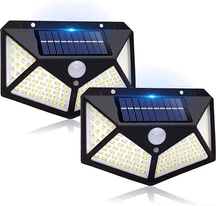 LED Solar Sensor Wall Lights 3 Motion Human Sensor