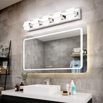 Lights Chrome Bathroom Vanity Light
