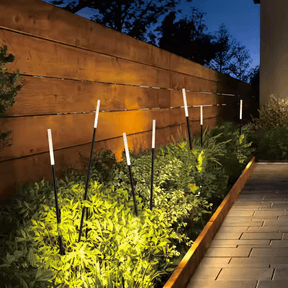 Modern 1W Black LED Lawn Lamp