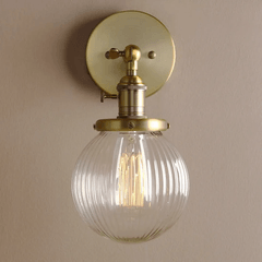 Modern Brass Wall Sconce