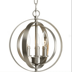 Silver Pendant Light