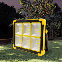Solar LED Floodlight IP65 Garden Lamp with 6 Cup Model