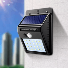 Solar Wall Lantern with Motion Sensor
